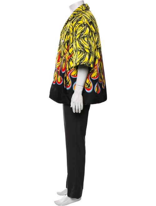 Prada 2018 Enameled Metal Triangle Jacket