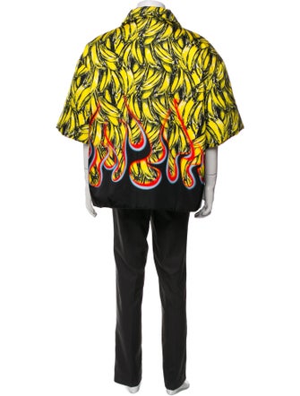 Prada 2018 Enameled Metal Triangle Jacket