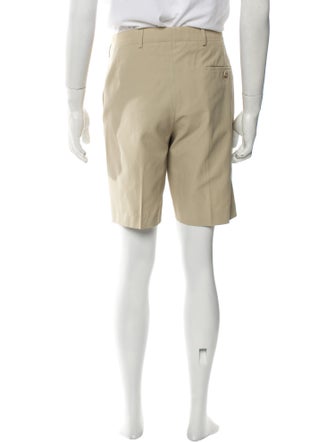 Prada Late 1990's - Early 2000's Flat Front Shorts