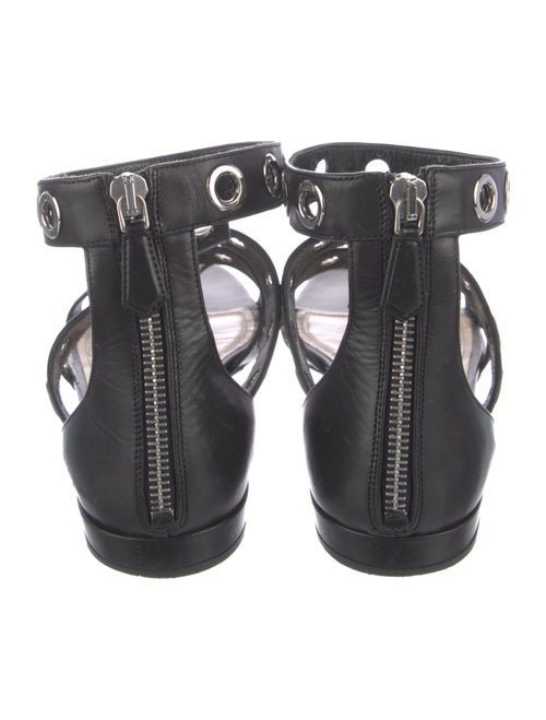 Prada Leather Gladiator Sandals