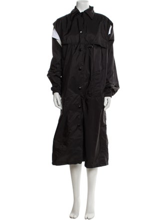 Prada 2021 Convertible Re-Nylon Trench Coat