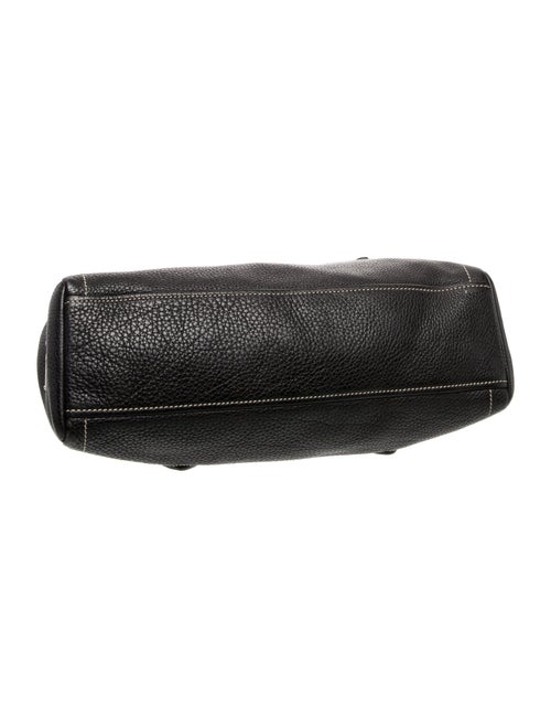 Prada Enameled Metal Triangle Easy