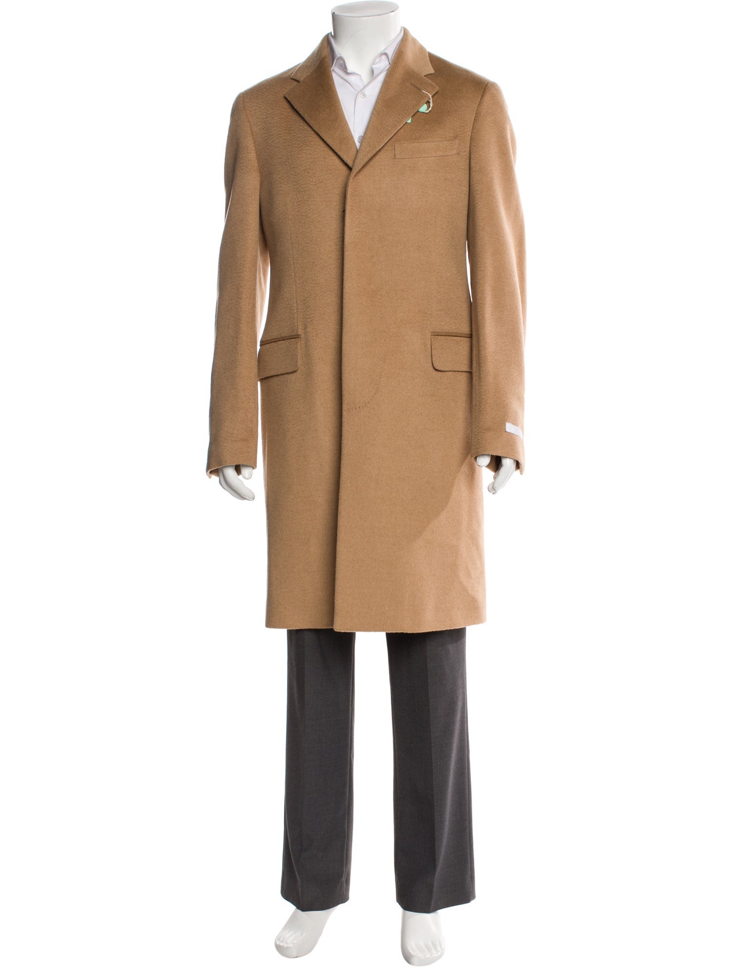 Prada Camel Hair Overcoat