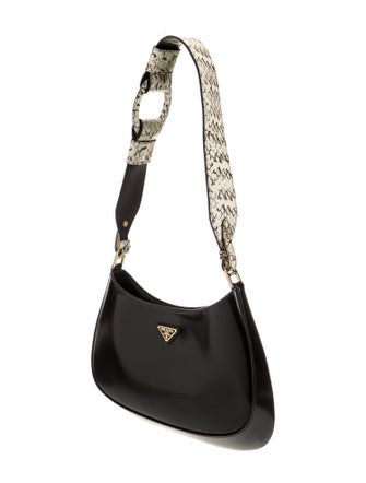 Prada Spazzolato Leather Cleo