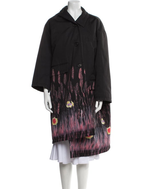 Prada 2018 Graphic Print Coat