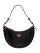 Prada Enameled Metal Triangle Arque Mini
