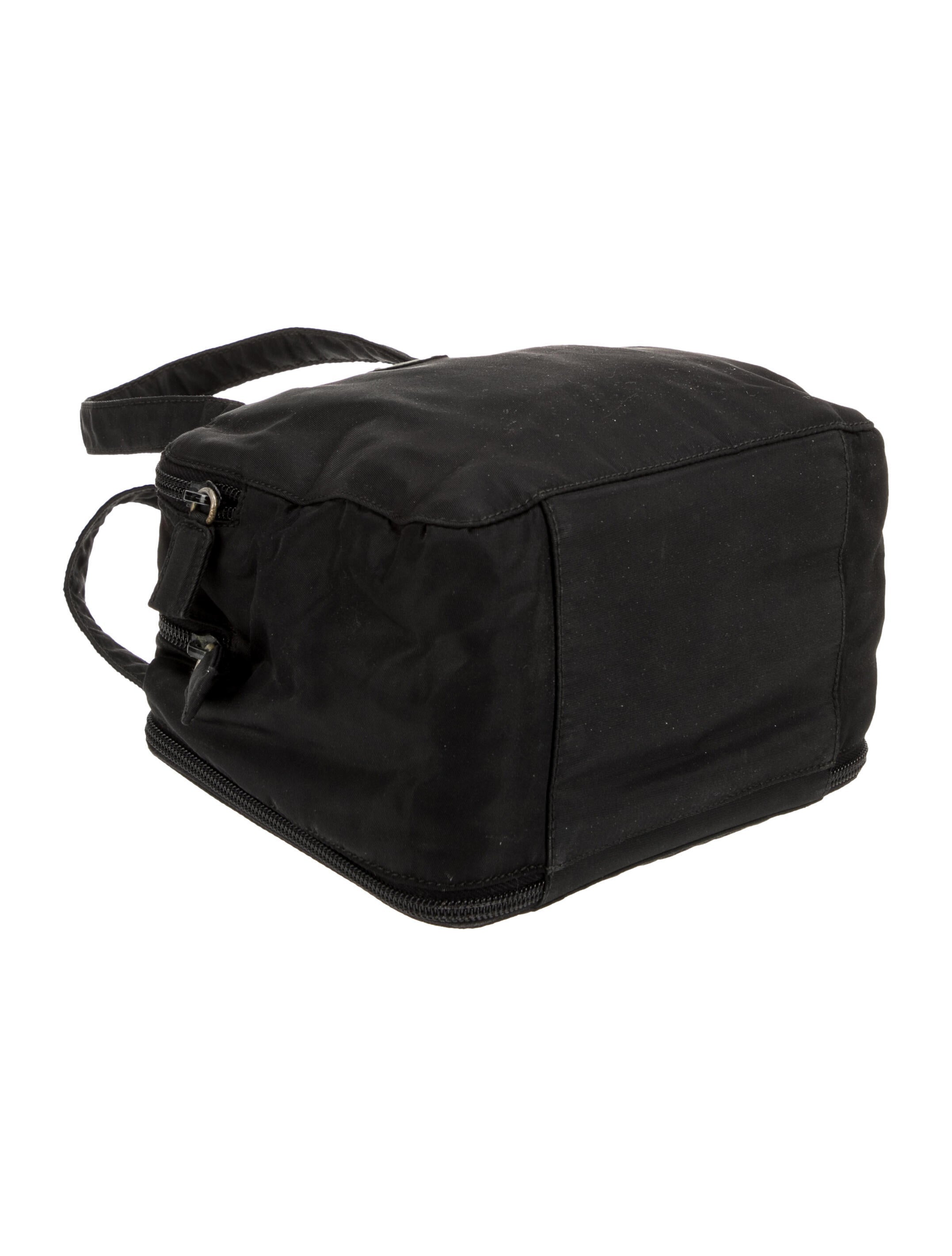 Tessuto Nylon Top Handle Bag Vintage