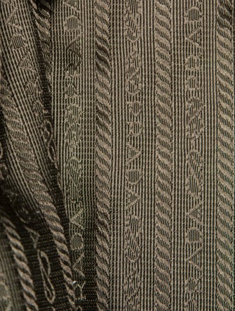 Prada Enameled Metal Triangle Bauletto