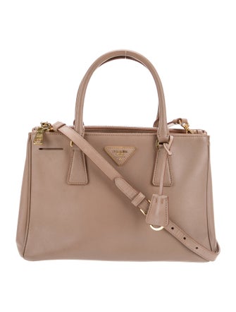 Prada Saffiano Leather Galleria Double Zip Medium