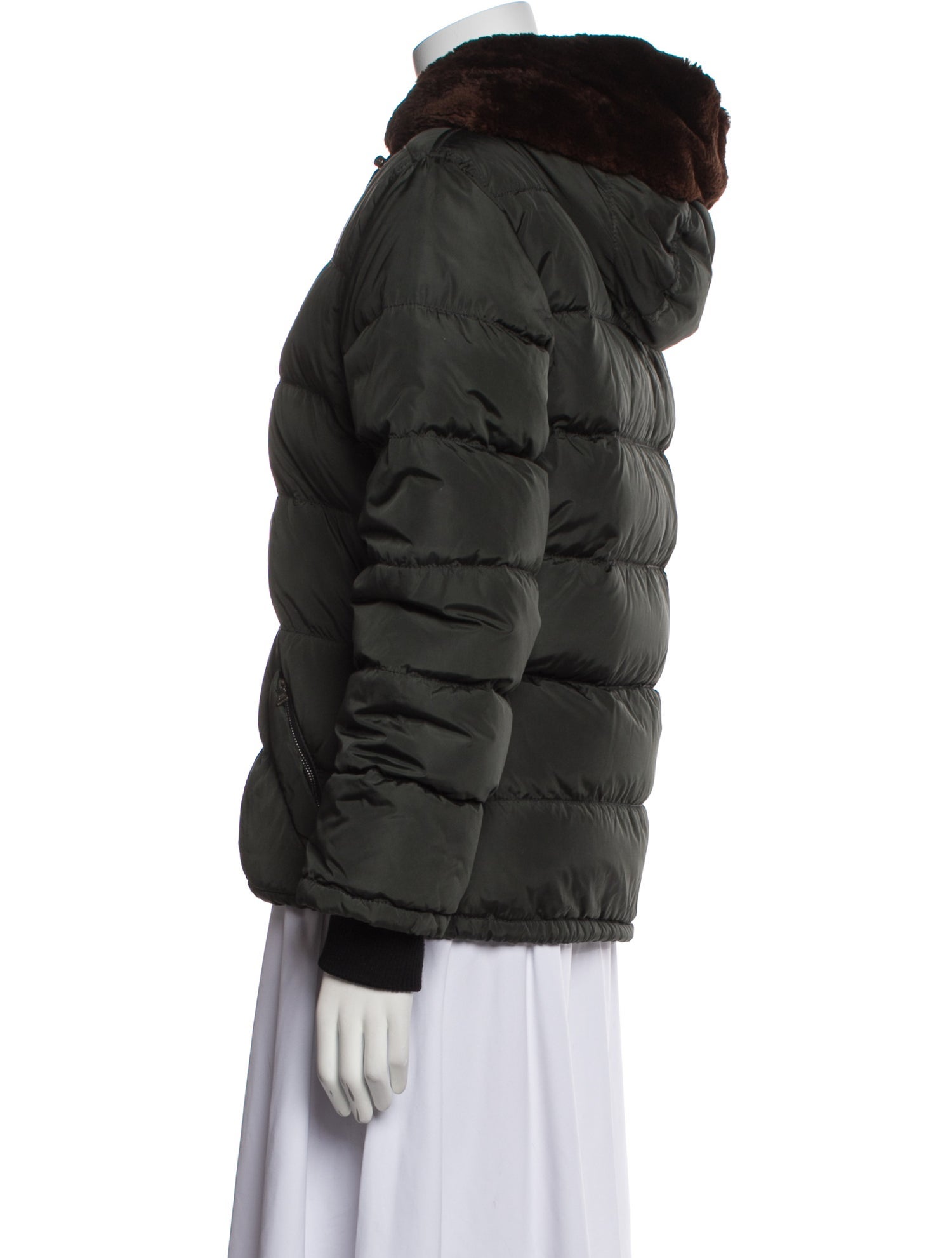 Prada Vintage 1997 Fur Jacket