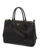 Prada Saffiano Lux Leather Galleria Double Zip Medium