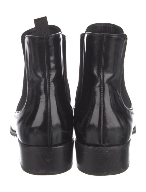 Prada Leather Chelsea Boots