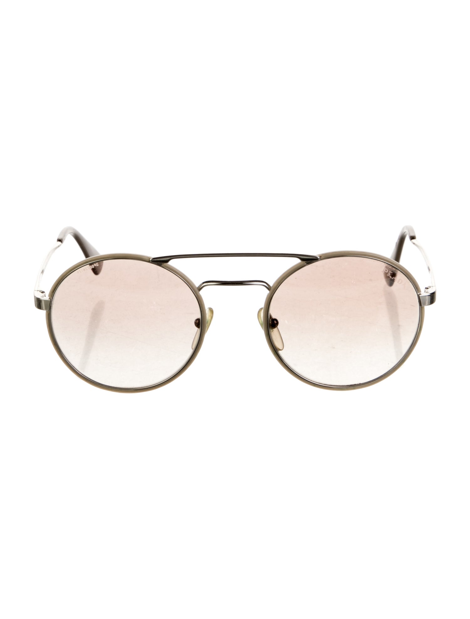 Prada Sport Round Gradient Sunglasses