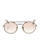 Prada Sport Round Gradient Sunglasses