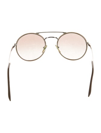 Prada Sport Round Gradient Sunglasses