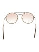 Prada Sport Round Gradient Sunglasses