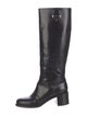 Prada Leather Riding Boots