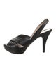 Prada Leather Slingback Pumps