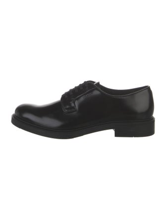 Prada Leather Derby Shoes