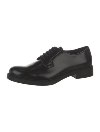Prada Leather Derby Shoes