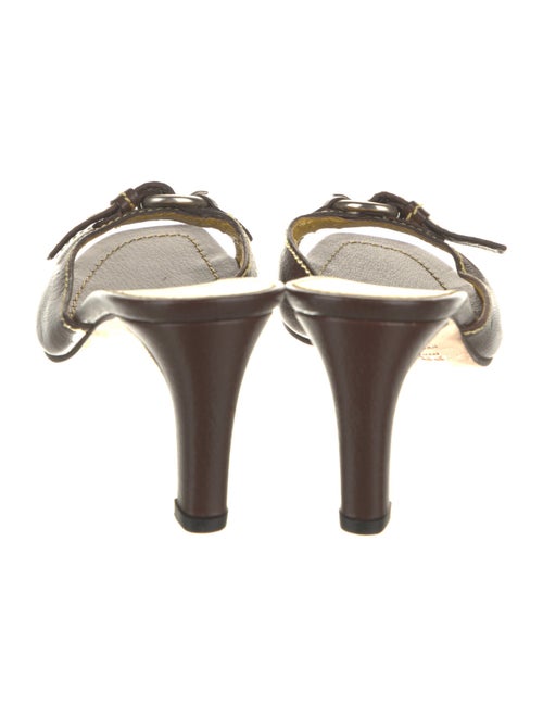 Prada Leather Slides