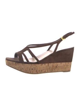 Prada Suede Slingback Sandals
