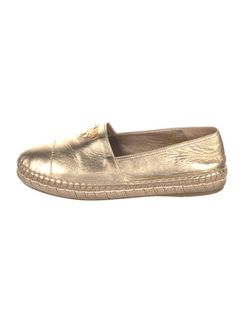 Prada Leather Espadrilles