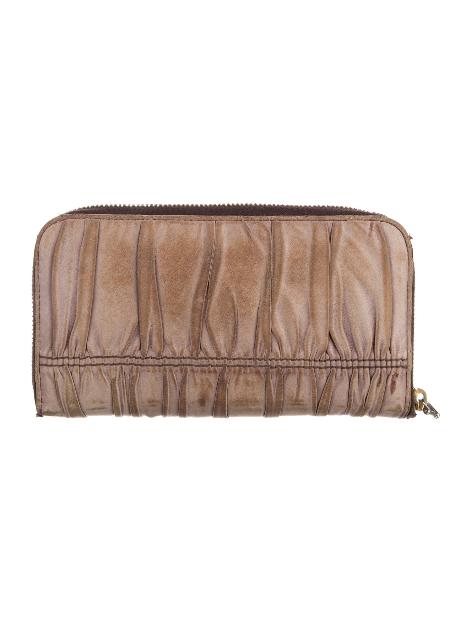 Prada Nappa Leather Continental Wallet