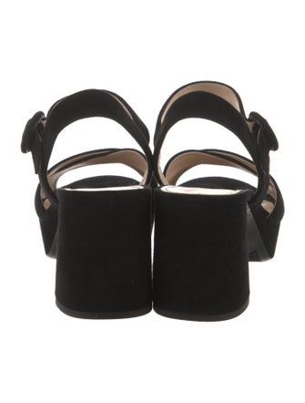 Prada Suede Slingback Pumps