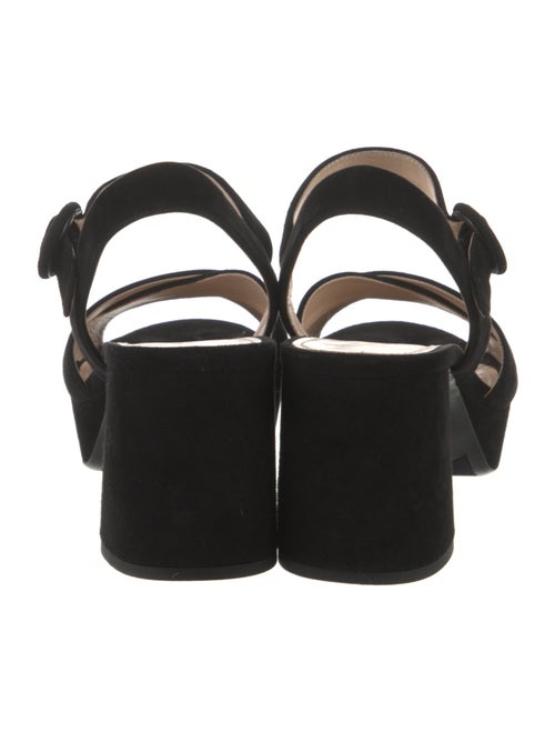 Prada Suede Slingback Pumps