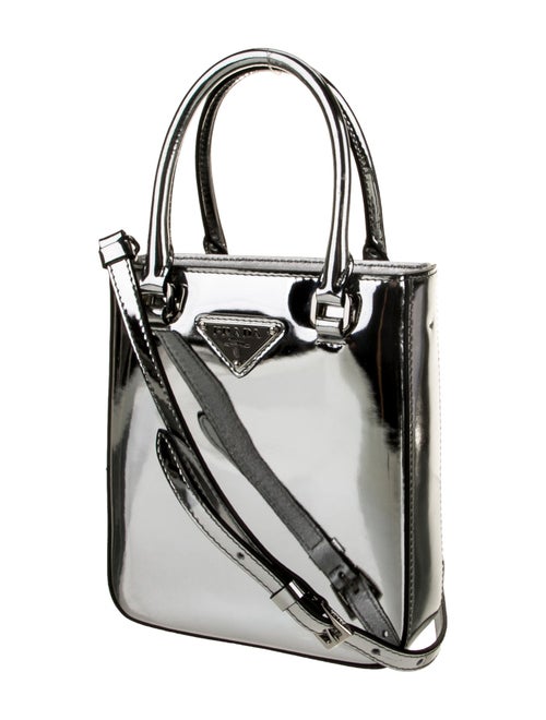 Prada Spazzolato Leather Shoulder Bag