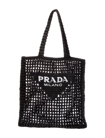 Prada Raffia Grass Tote