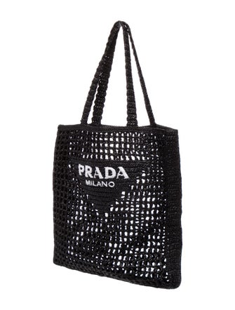 Prada Raffia Grass Tote