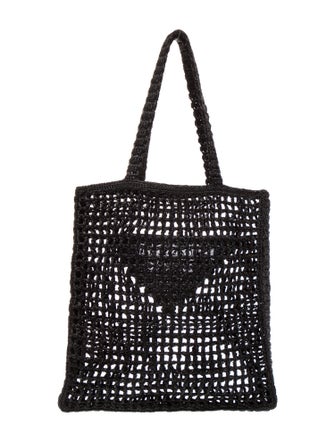Prada Raffia Grass Tote