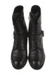 Prada Leather Combat Boots