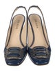 Prada Patent Leather Slingback Pumps