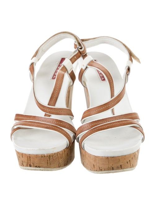 Prada Sport Slingback Sandals