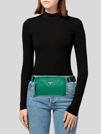 Prada Saffiano Leather Belt Bag