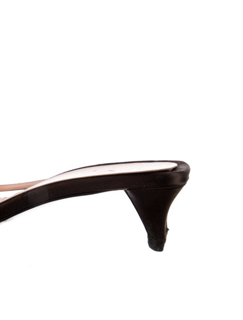 Prada Satin Slides