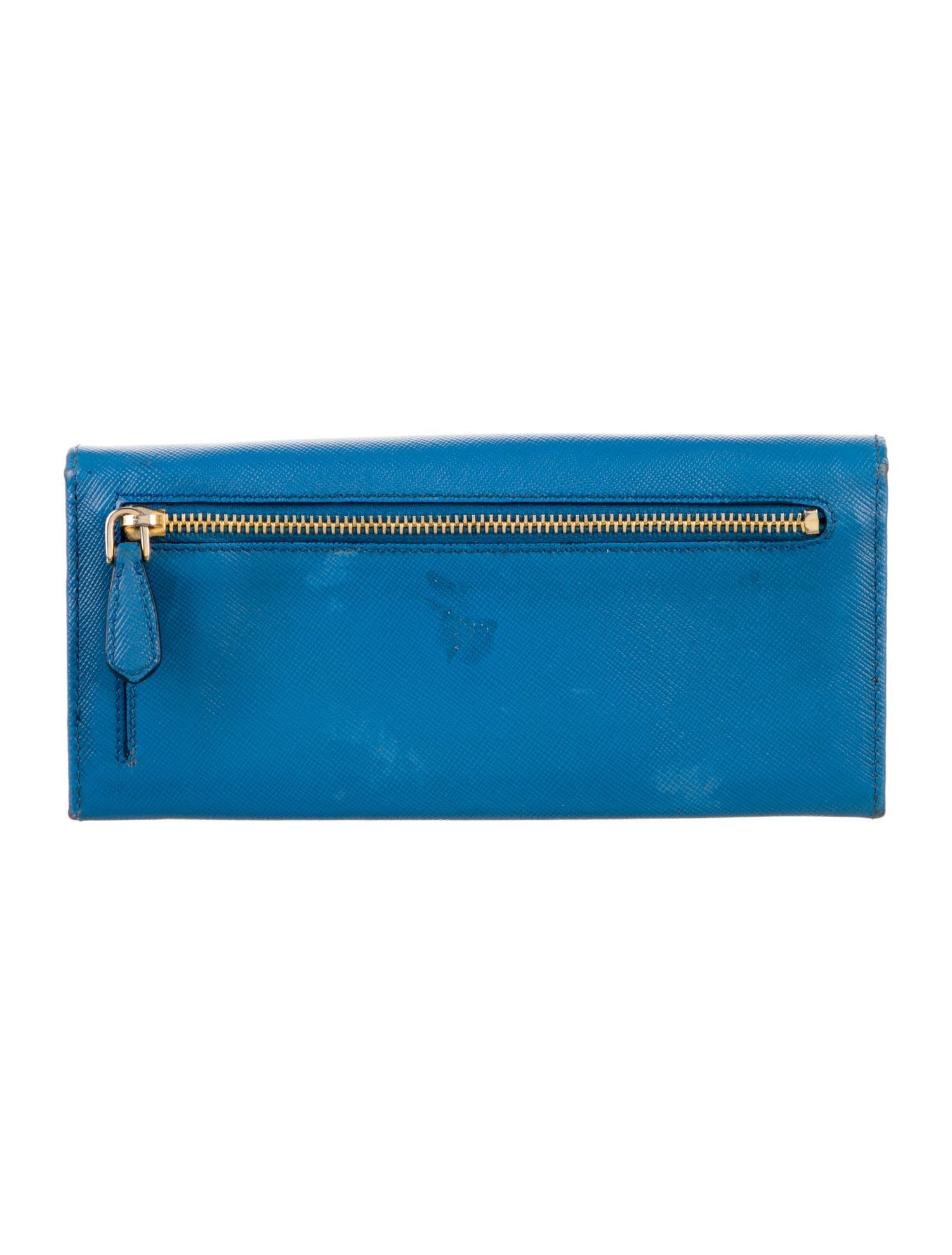 Prada Saffiano Lux Leather Continental Wallet