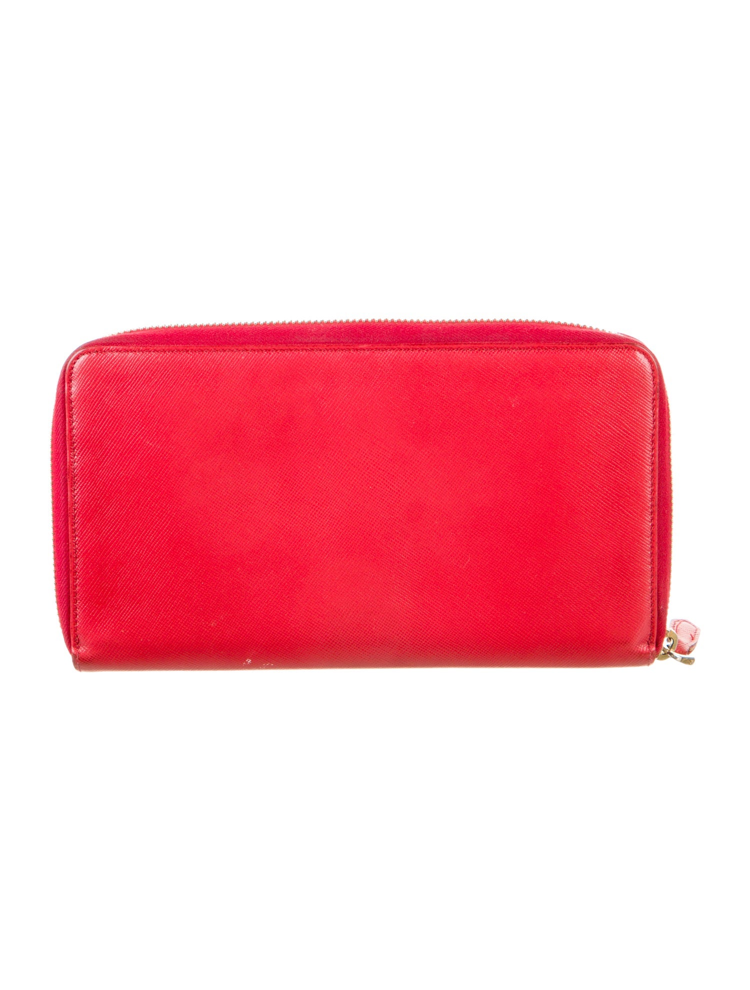 Prada Saffiano Lux Leather Continental Wallet