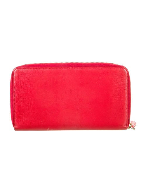 Prada Saffiano Lux Leather Continental Wallet