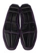 Prada Suede Studded Accents Loafers