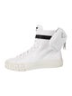 Prada Signature Logo Nylon Wedge Sneakers