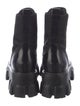 Prada Leather Combat Boots