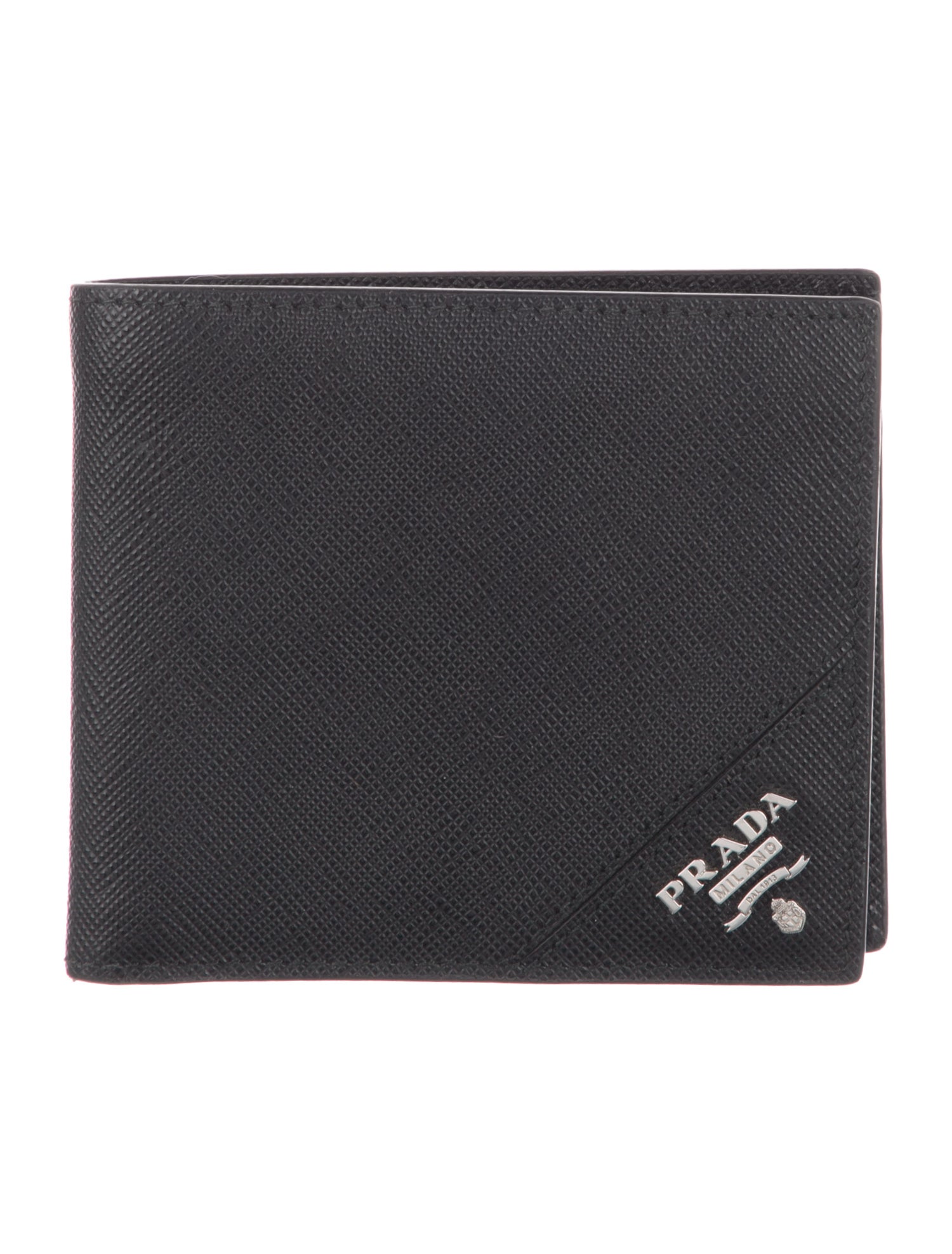 Prada Saffiano Cuir Leather Bifold Wallet