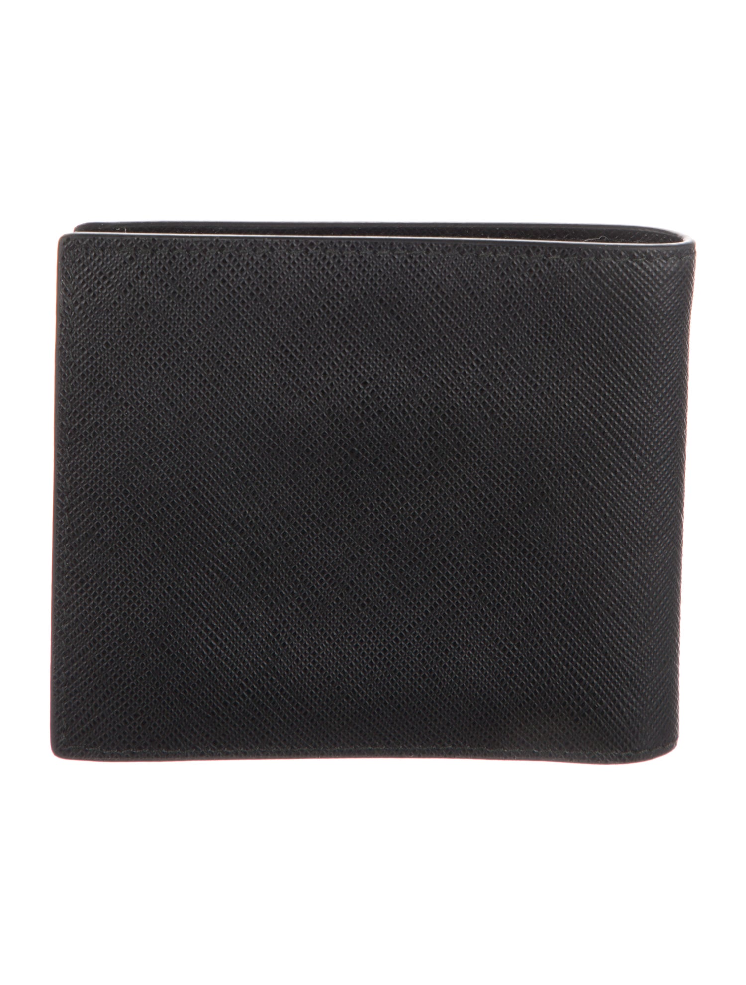 Prada Saffiano Cuir Leather Bifold Wallet