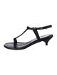 Prada Nylon T-Strap Sandals