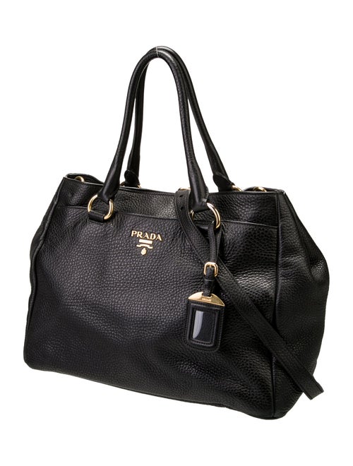 Prada Vitello Daino Leather Top Handle Bag