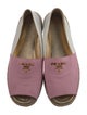Prada Leather Espadrilles